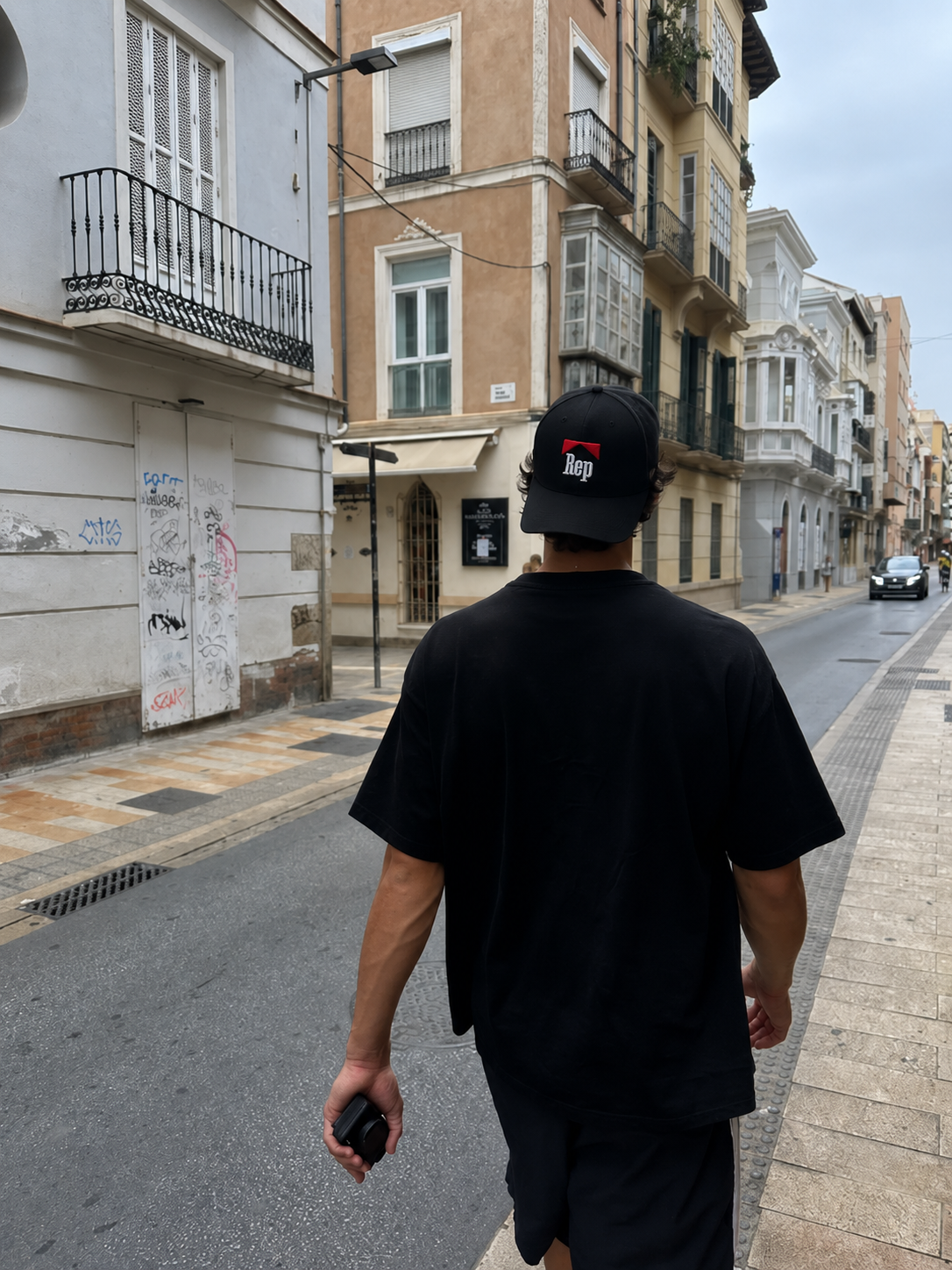 One More Rep Club REP signature curved brim cap