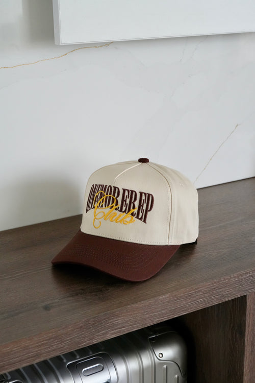 OneMoreRepClub Cap - Chocolate Brown - Front
