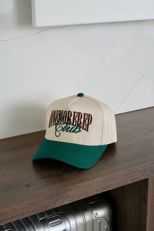 OneMoreRepClub Cap - Mint Green - Front