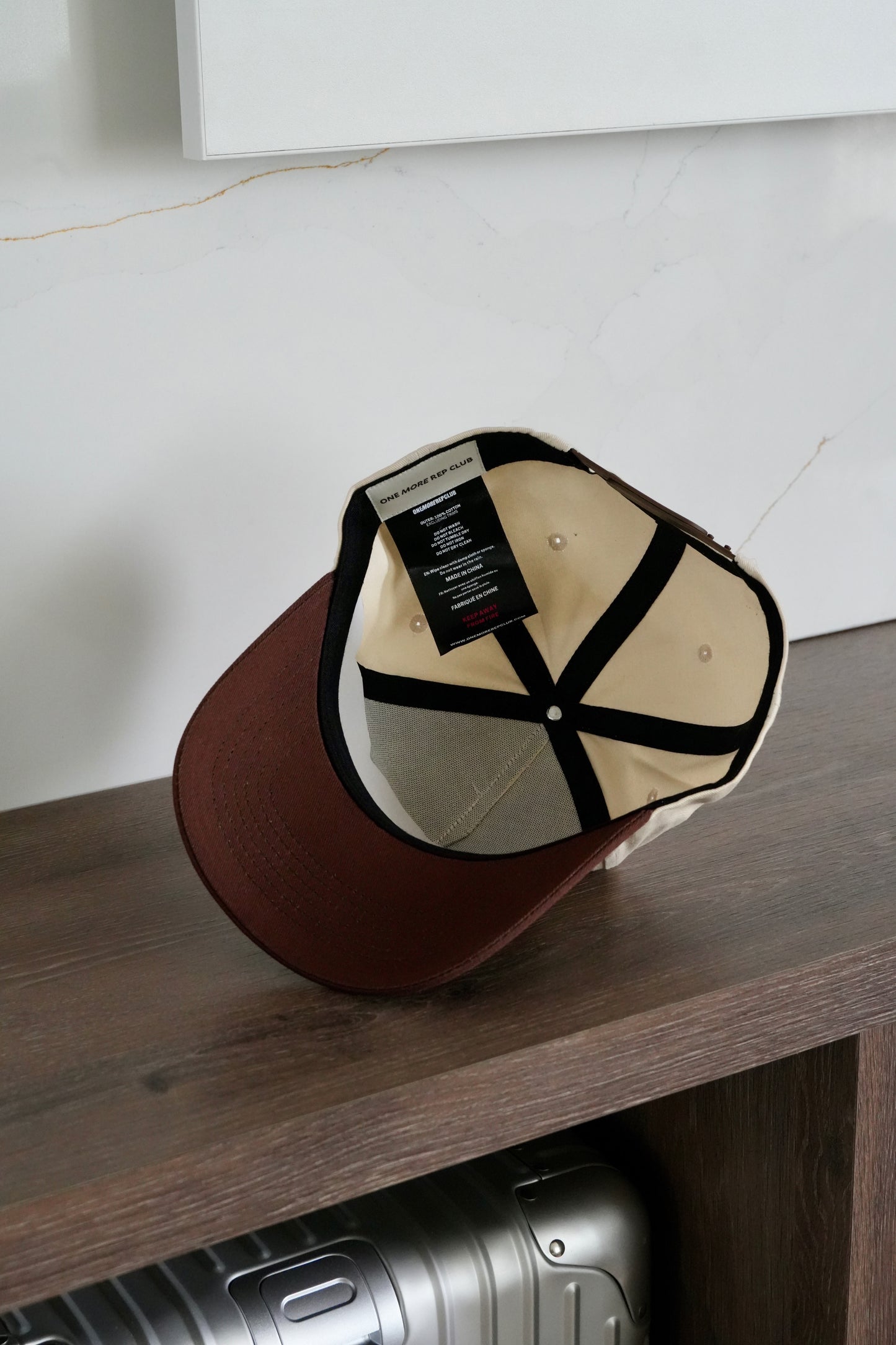 OneMoreRepClub Cap - Chocolate Brown